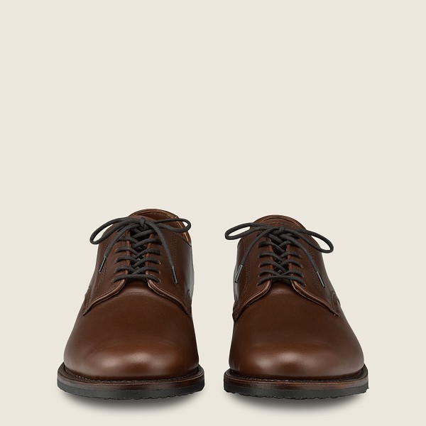 Oxford Herre - Red Wing Williston - Featherstone Læder - Mørkebrune - MNHSYT-268